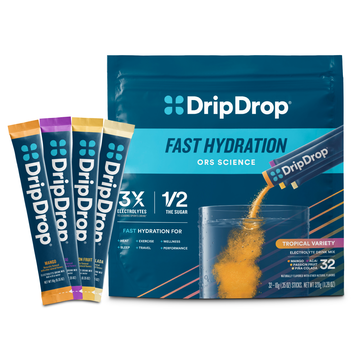 dripdrop-tropical-variety-pack-electrolyte-powder-8-oz-sticks-32-count-e0 Tropical_Variety_-_32ct_-_Transparent.png