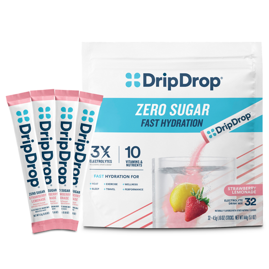 dripdrop-zero-sugar-strawberry-lemonade-electrolyte-powder-8-oz-sticks-32-count-e0 Zero_Strawberry_Lemonade_-_32ct_-_Transparent.png